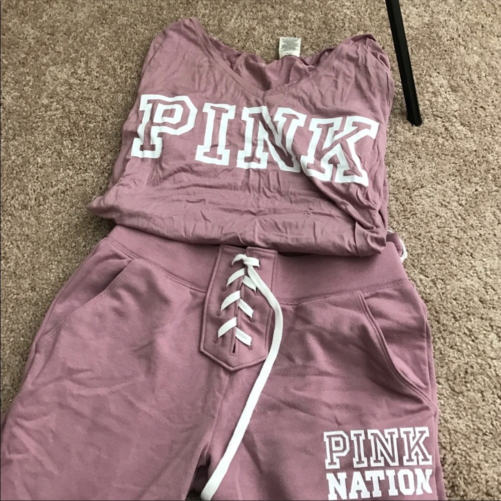Pink pants